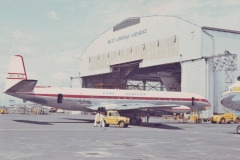 Temporary lease in from Dan-Air early 1970. Formerly G-APDK of BOAC.    Tony Russell