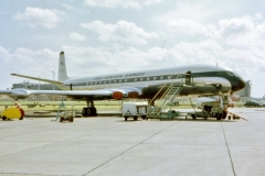 Early picture of the second Comet VP-KPK at Heathrow) via John Evanich
