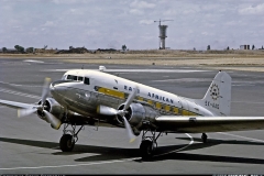5X-AAQ - 3rd April 1975, Nairobi  picture by Steve Fitzgerald