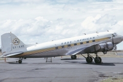 5Y-AAE - 14th April 1973, Nairobi  picture by R.A. Scholefield