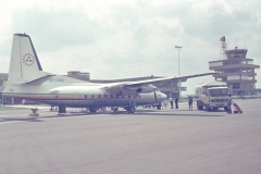 5Y-AAC being refuelled         Picture by Tony Russell