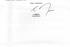 A letter from Touche Ross & Co dated 1st February 1982 finalising the  liquidation of EAA.    (courtesy of David Hunter)