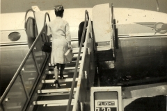 Start of another Comet flight. EC738 was the Friday 11.15am departure from Nairobi to Bombay, via Addis Ababa and Karachi.Probably taken at Nairobi Embakasi airport in 1965? (courtesy of Maureen Sight)