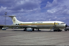 5Y-ADA at London Heathrow 25 July 1974.  photo by Steve Fitzgerald
