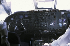 Nice atmospheric picture in the cockpit of the ill-fated 5X-UVA at 39,000 feet. Note the cigarette packets and book of matches. Very 1960s! Thanks to Joe Escher for supplying this.