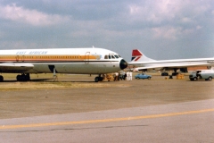 5H-MOG soon after arriving back to Filton from Nairobi on 3rd August 1977. This was the last SVC-10 to return after EAA was dissolved. Piloted by Captain Arthur Ricketts who also supplied the photos.